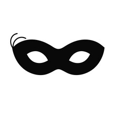 Mask superhero. Carnival mask icon. Vector 
