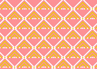 和をイメージしたドット柄 タイル 背景