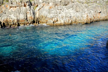 マルタ島ブルーグロットの風景