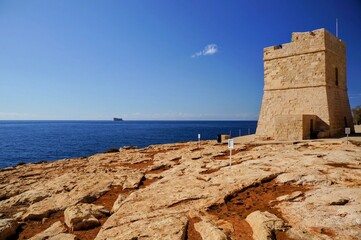 マルタ島ブルーグロットの風景