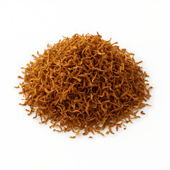 cumin seeds on white background