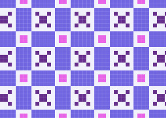 和をイメージしたドット柄 タイル 背景