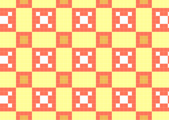 和をイメージしたドット柄 タイル 背景