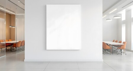 Modern Office Meeting Room Design With White Board For Presentations