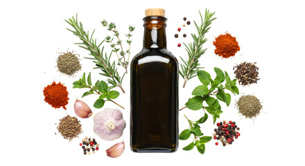 olive oil and vegetables