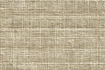 Fototapeta premium Beige Linen Texture: A Close-Up Look at Woven Fabric