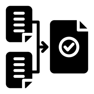 Puzzle Data Merger Integration (Solid Icon Style)