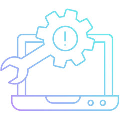 Gradient Troubleshooting Icon