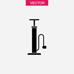 Air pump icon simple vector isolated symbol vector illustration for web and app..eps