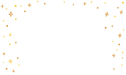 Starry background, night sky stars and sparkle element banner background hand drawing doodle illustration art