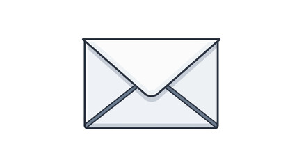 Stylized envelope illustration conveying communication and information exchange