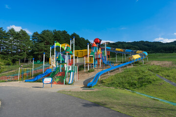 原山市民公園（高山市） 夏　遊具