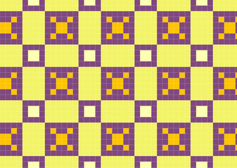 和をイメージしたドット柄 タイル 背景