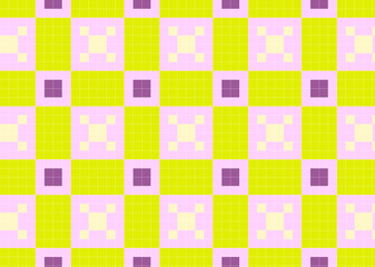 和をイメージしたドット柄 タイル 背景