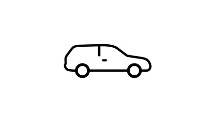 Fototapeta premium Carro moderno de transporte e mobilidade