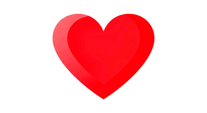 Cora&ccedil;&atilde;o vermelho &iacute;cone amor cuidado engajamento m&iacute;dia social