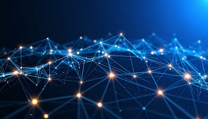 Abstract digital network graphic design.