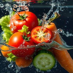 Fresh vegetable water