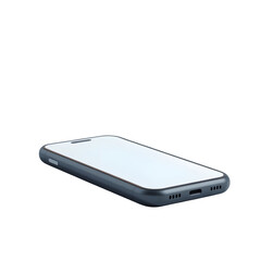 mobile phone isolated on white background