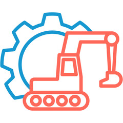 Specialized Equipment line color icon