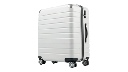 Travel Suitcase Isolated on White Background