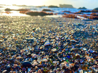 Sea Glass Beach Mendocino County California