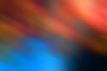 Abstract luxury vibrant on blurred red orange blue gradient mesh wallpaper background. Valentines background.