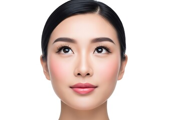 Fototapeta premium Woman with flawless makeup