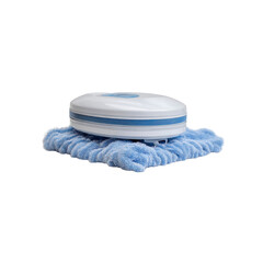 Compact Robotic Floor Cleaner with Microfiber Cleaning Pad