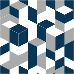 Obraz premium Geometric Abstract Pattern with Modern Color Palette