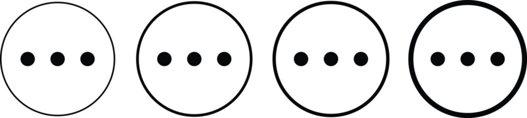 website menu icon set, Hamburger menu icons symbol, including horizontal lines,Buttons for website navigation isolated on white background,
