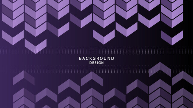 Modern mosaic abstract geometric banner purple pattern banner template