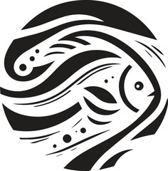 Black Minimalist Animals Silhouettes Icons