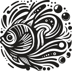 Black Minimalist Animals Silhouettes Icons