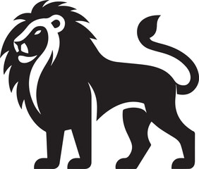 Black Minimalist Animals Silhouettes Icons