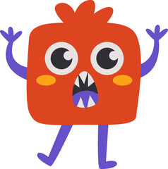 Cute Monster Illustration