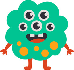 Cute Monster Illustration