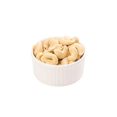 Bowl of Cashew on a Transparent PNG Background