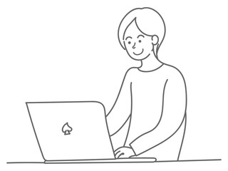 イラスト　男性　女性