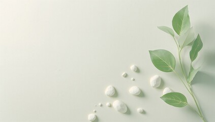 water drop on green leaf