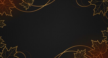 Autumn Thanksgiving Wallpaper for Copy Space