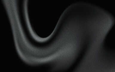 very elegant and dramatic abstract monochrome design. The metallic black background exudes an aura of luxury and sophistication, perfect for marketing materials for luxury products