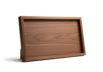 Elegant Wooden Tray for Serving or Display