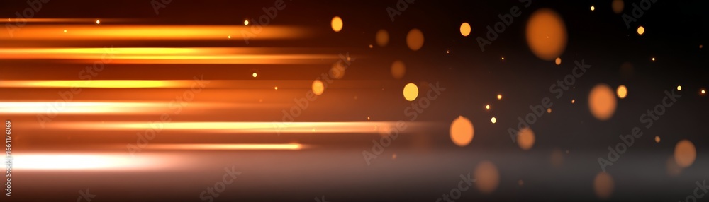 Poster abstract background featuring a vibrant and energetic blur of light in motion with glowing streaks a