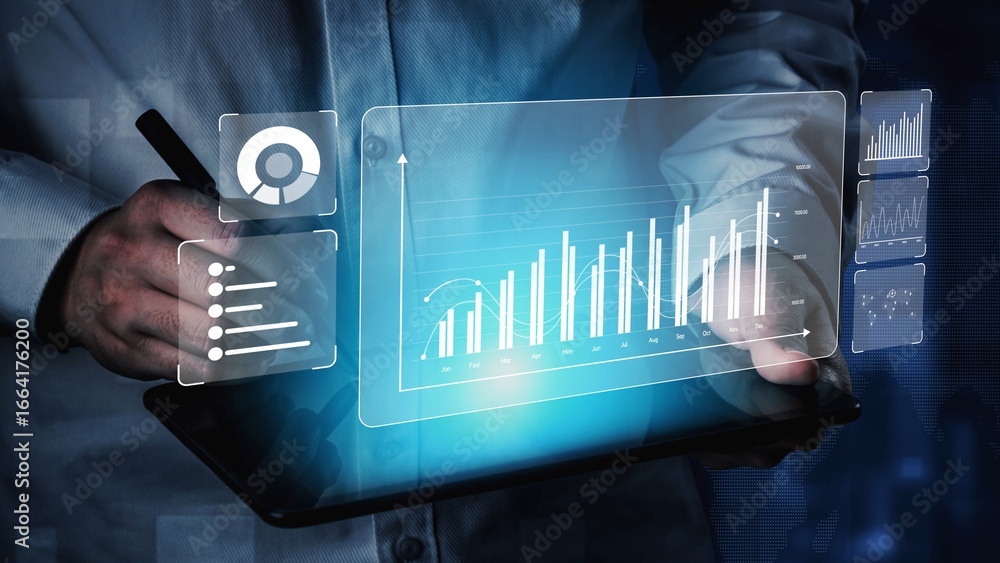 Aufkleber data analytics and big data strategy for real-time analytics, predictive data modeling, business int
