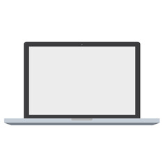vector illustration of a laptop
