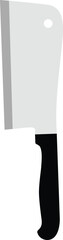 vector illustration of a knife