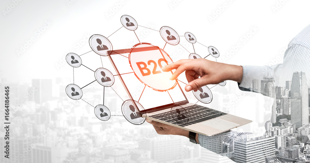 Poster b2c strategy focus on delivery products directly to consumer. successful b2c model enhance consumer 