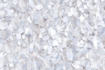 Abstract Texture Of Small White And Gray Pieces