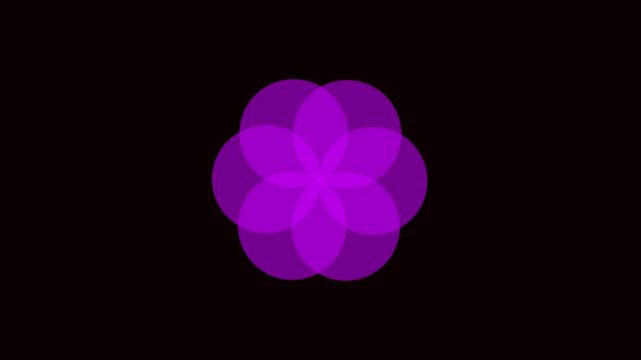 Purple mandala animation seamless loop abstract background energy healing meditation visuals. Animated mandala purple seamless loop abstract background meditation wellness yoga. - Powered by Adobe